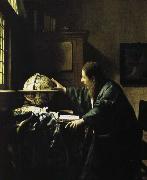 Jan Vermeer astronimen oil painting picture wholesale